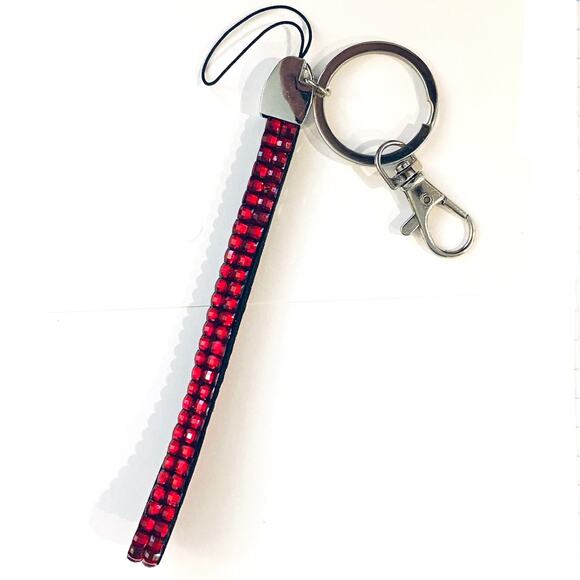 Crystal Loop Bracelet Keyring - Picture 1 of 1